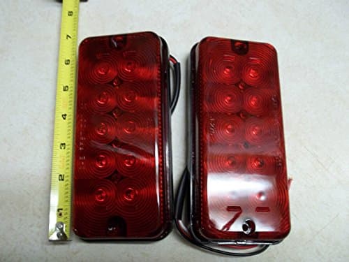 10 diode surface mount Red LED Stop/Turn/Tail Light RV Trailer, Truck, cargo RV