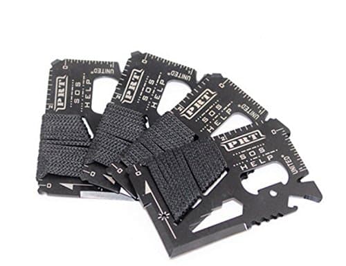 | 4 Pack PRT 14 in 1 Credit Card Multi Tools | EDC survival Multitool set | Great Gift