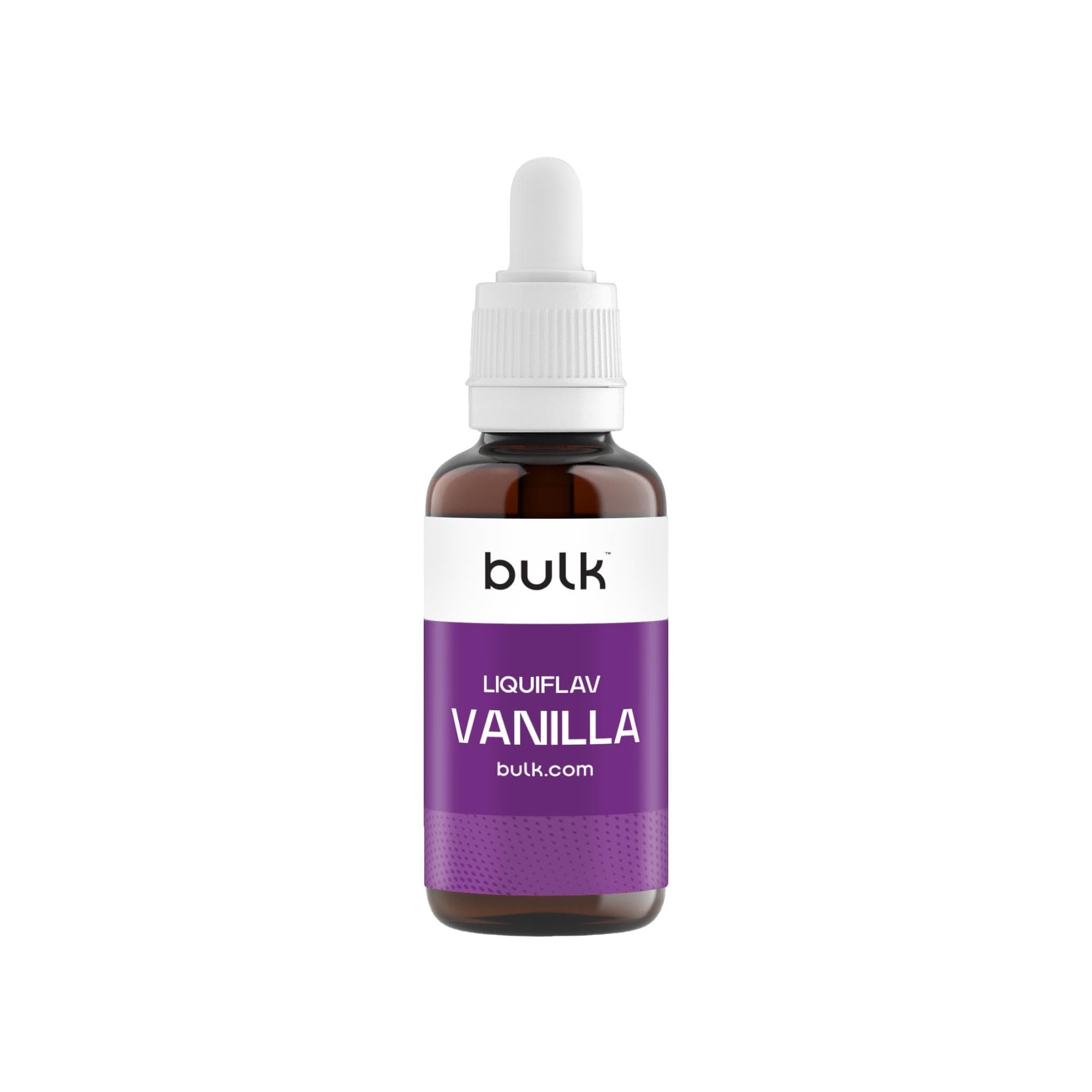 Bulk LiquiFlav, Flavour Drops, Vanilla, 50 ml, Packaging May Vary
