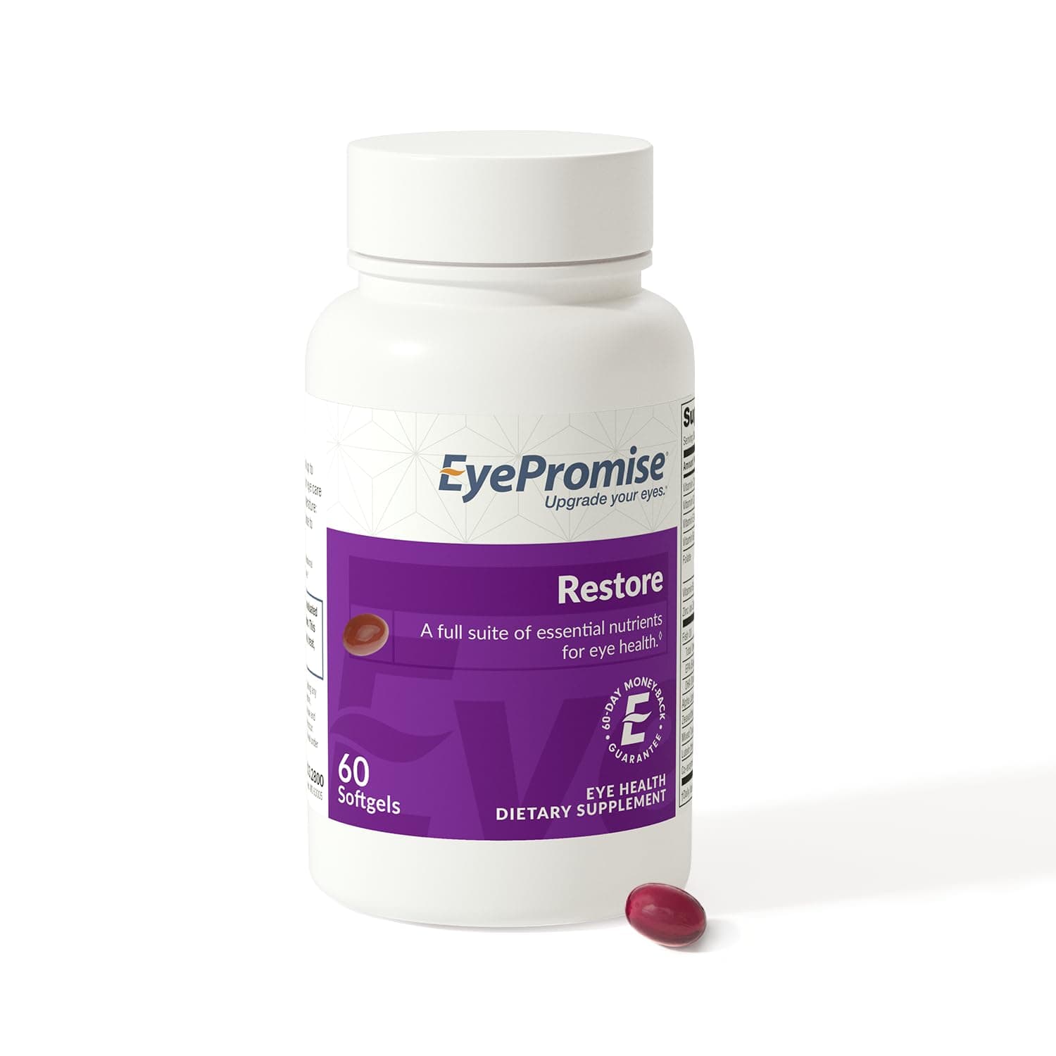 EyePromise Eye Vitamins Supplement - Complete Macular Health Formula with Zeaxanthin and Lutein (Eye Nutrition)