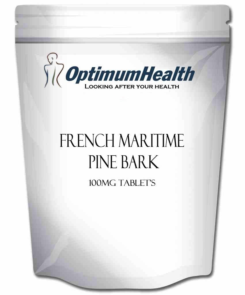 HIGH STRENGTH FRENCH MARITIME PINE BARK 100mg SUPER ANTIOXIDANT CIRCULATION vegetarian (60 Capsules)