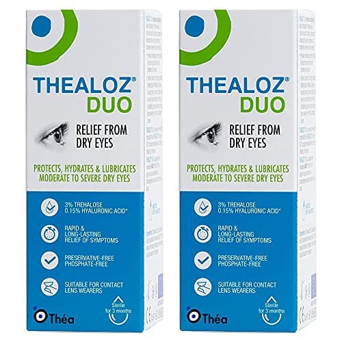 2 x loz Duo Eye Drops -10ml