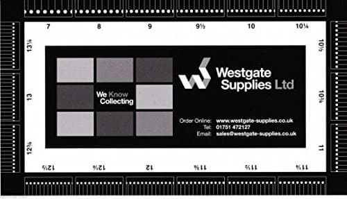 Postage Stamp Perforation Gauge