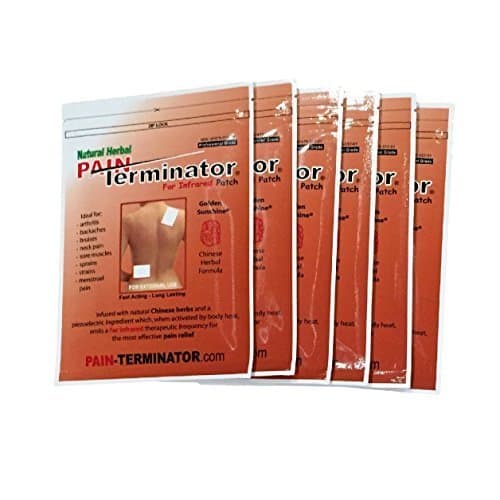 Golden Sunshine - Pain Terminator Far Infrared Patch - 6 Pack by Golden Sunshine