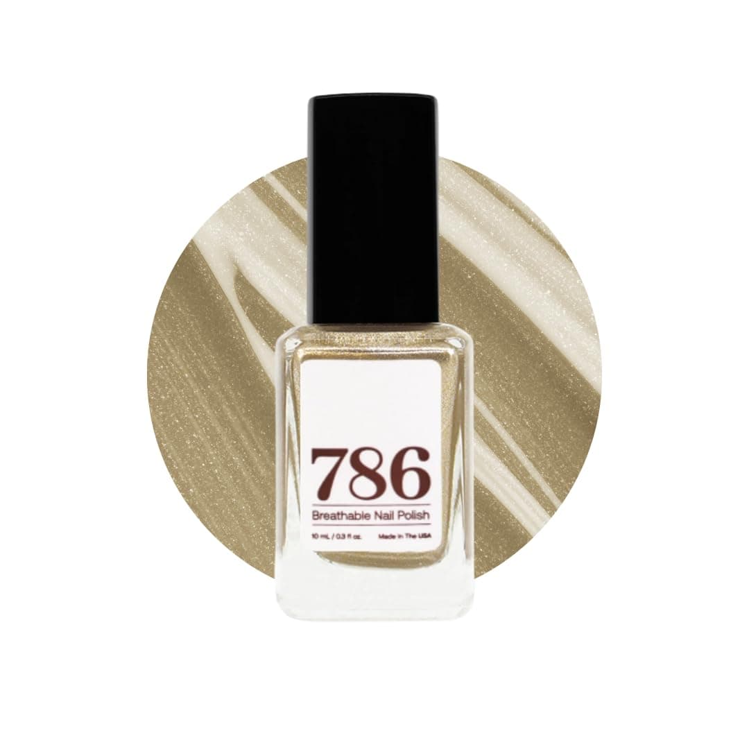 786 Cosmetics Breathable Nail Polish - Vegan Nail Polish, Cruelty-Free, Healthy, Halal Nail Polish, Fast-Drying Nail Polish (Dubai)