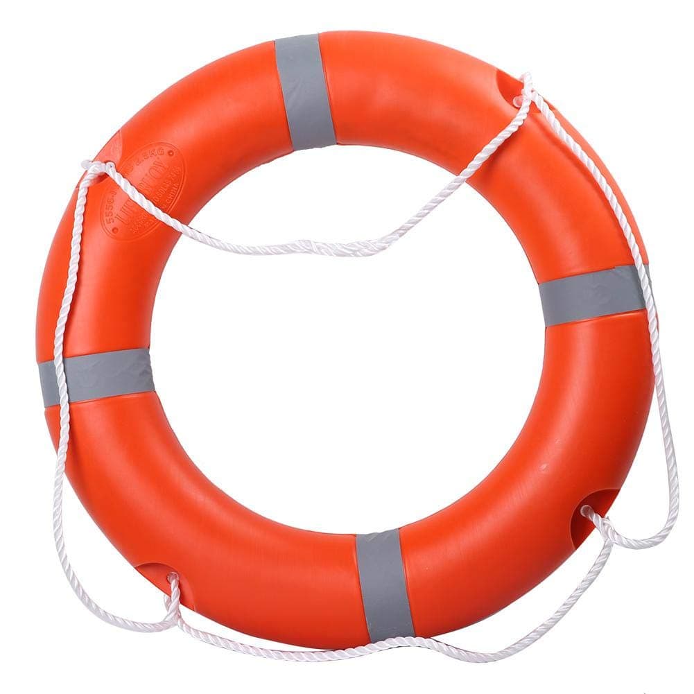 Lifebuoy,Foam Ring Swimming Pool Buoy Safety Flotation Life Preserver Boat Throw Tool Suitable for Pool Lake Beach Seaside Safe Non-Toxic