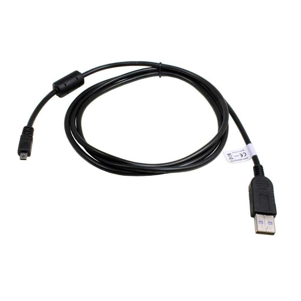 USB cable compatible with Konica Minolta Dimage E323, 1,5m, replaces: K1HA08CD0019, UC-E6, I-USB7, DMW-USBC1, EMC-5, CB-USB7