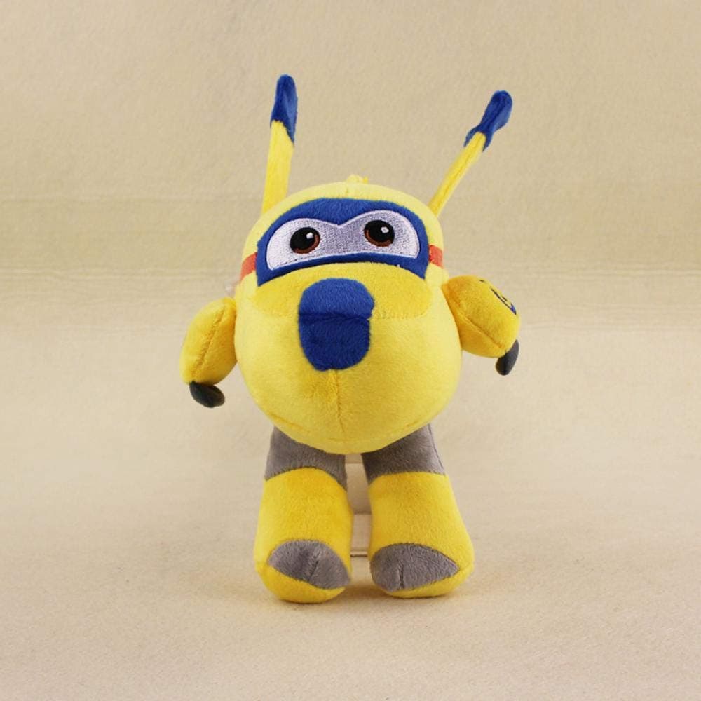 Super Wings Plush Sucker Pendant Dolls Donnie & Mira & Jett & Grand Albert & Paul & Bello Stuffed Sodt Plush Toys Kids Gifts 21cm Donnie