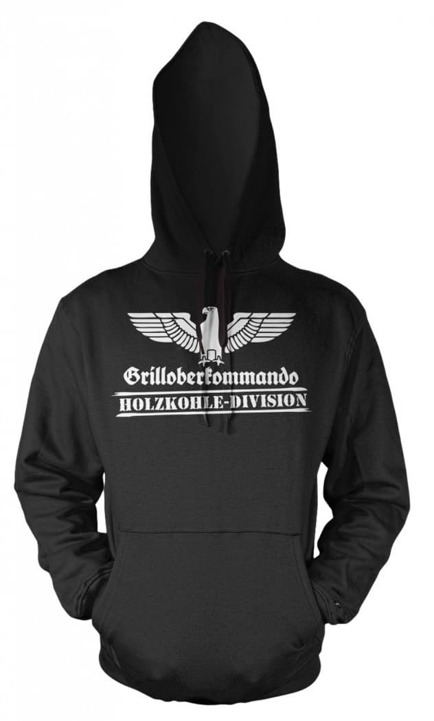 Wotan Textil Grill Oberkommando Charcoal Division Hooded Sweatshirt