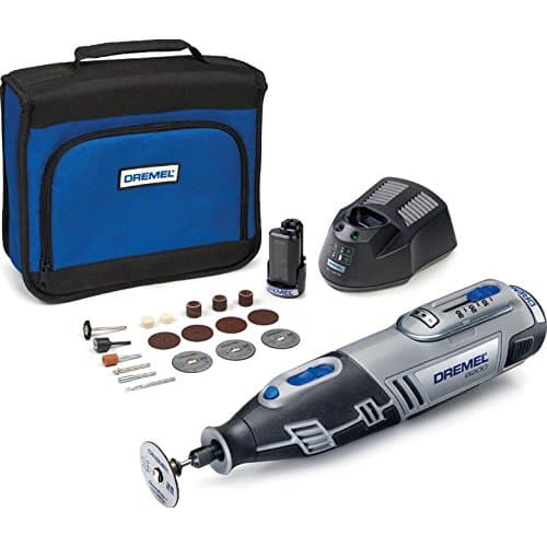 Dremel 8200 – 20 Multi-Tool (10.8 V, 20 Accessories, with Li-Ion Battery)