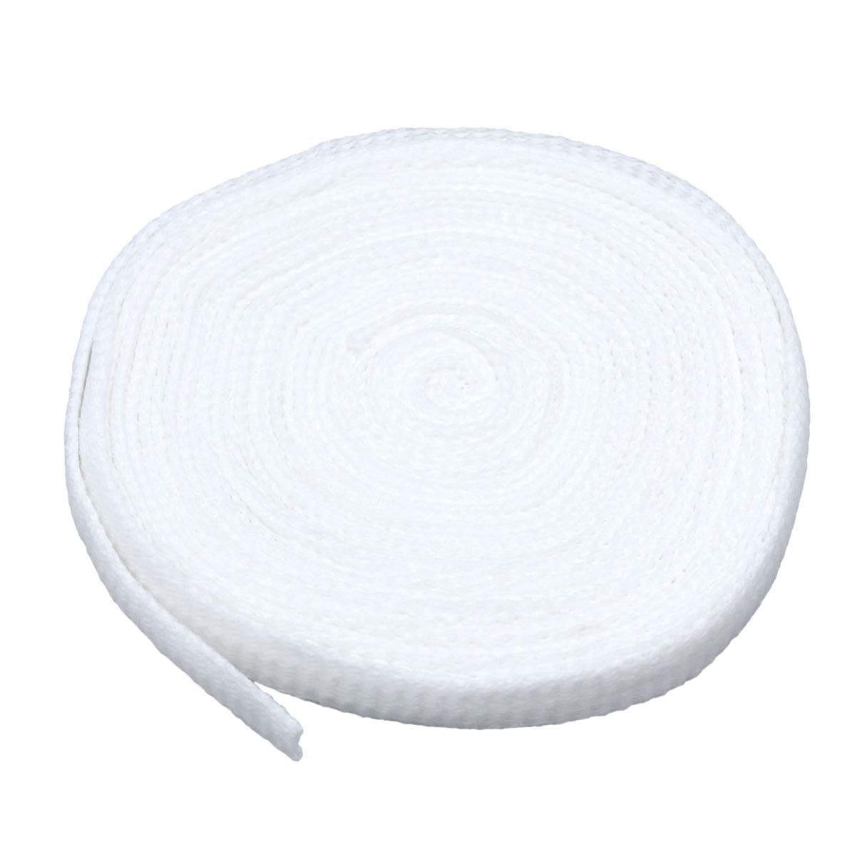 POKLO Tubular Bandages Net Stretch Elastic Medical Wound Dressing Retainer Wrap Bandage for Hand Arm Leg Foot (White)
