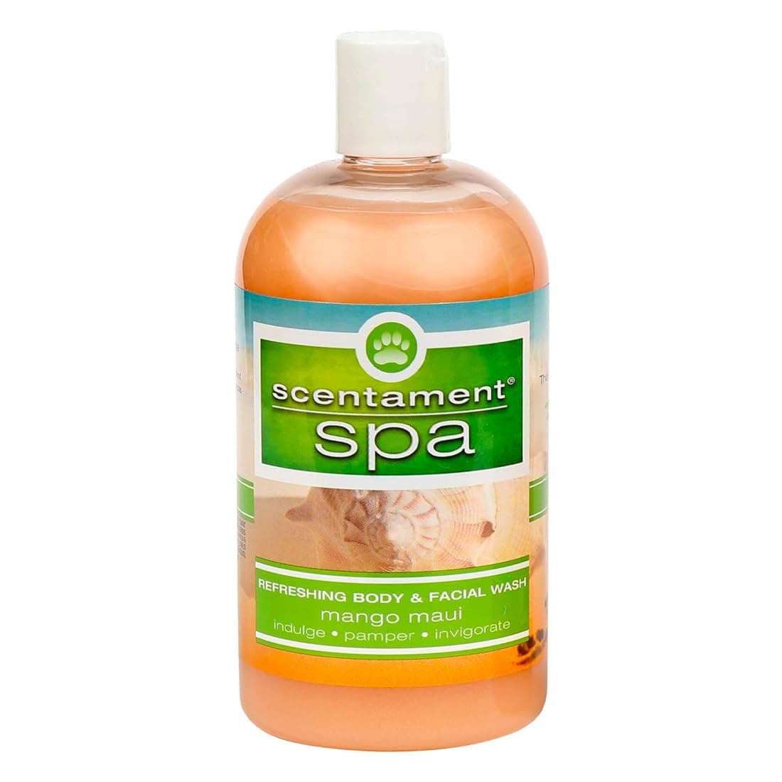 Best Shot Scentament Spa Seasonal Facial & Body Wash, Mango Maui, 16 oz