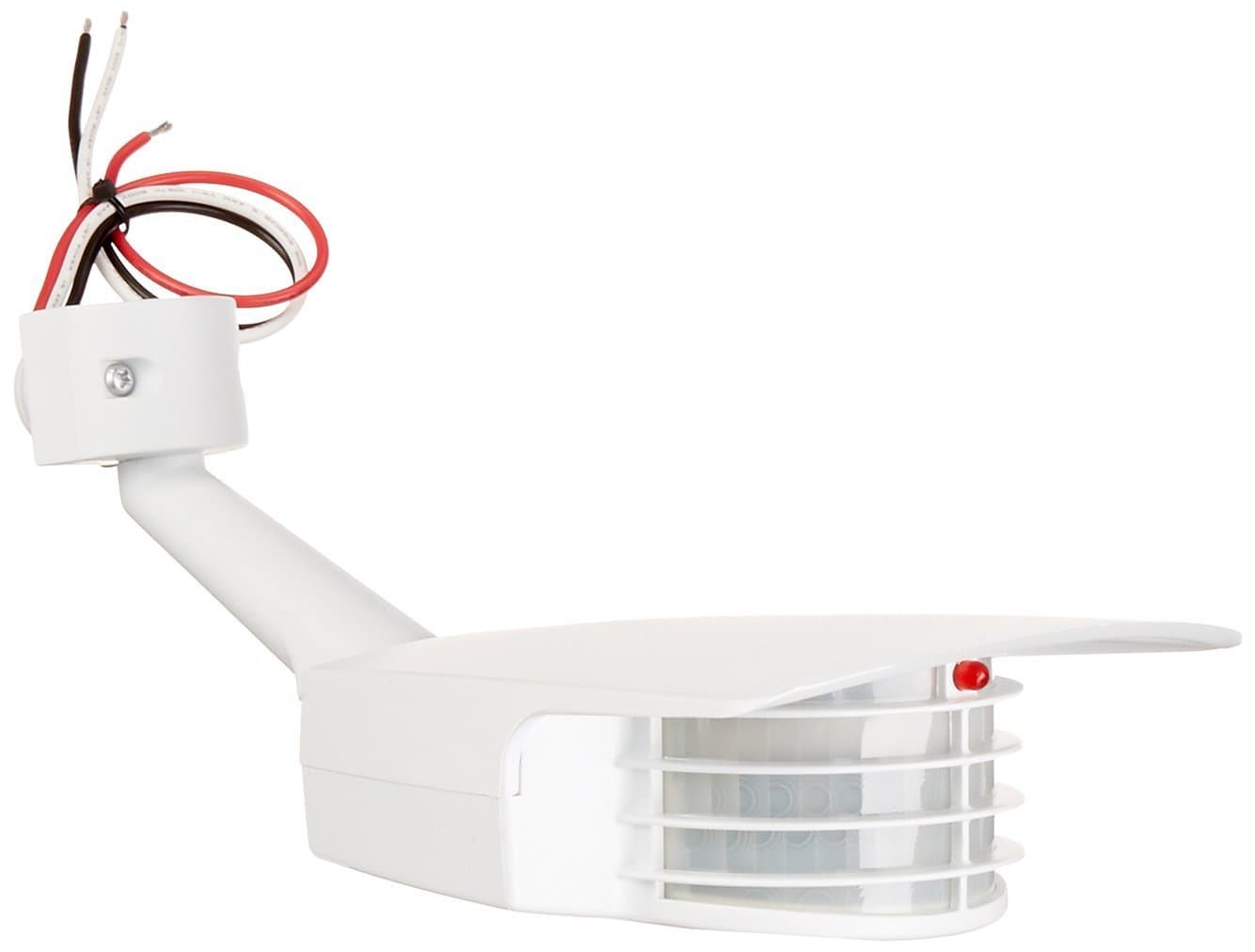 RAB Lighting STL200W Stealth Sensor, Plastic, 200 Degrees View Detection, 1000W Power, 120V, White