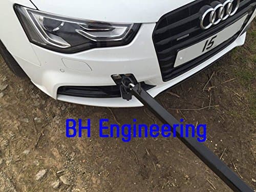 Heavy Duty 3.5 Ton Recovery Towing Bar Tow Pole 1.8M Car/Van/4x4 Hitch to Shackle - Vehicle Emergency Breakdown Rescue - 50mm Ball Coupling