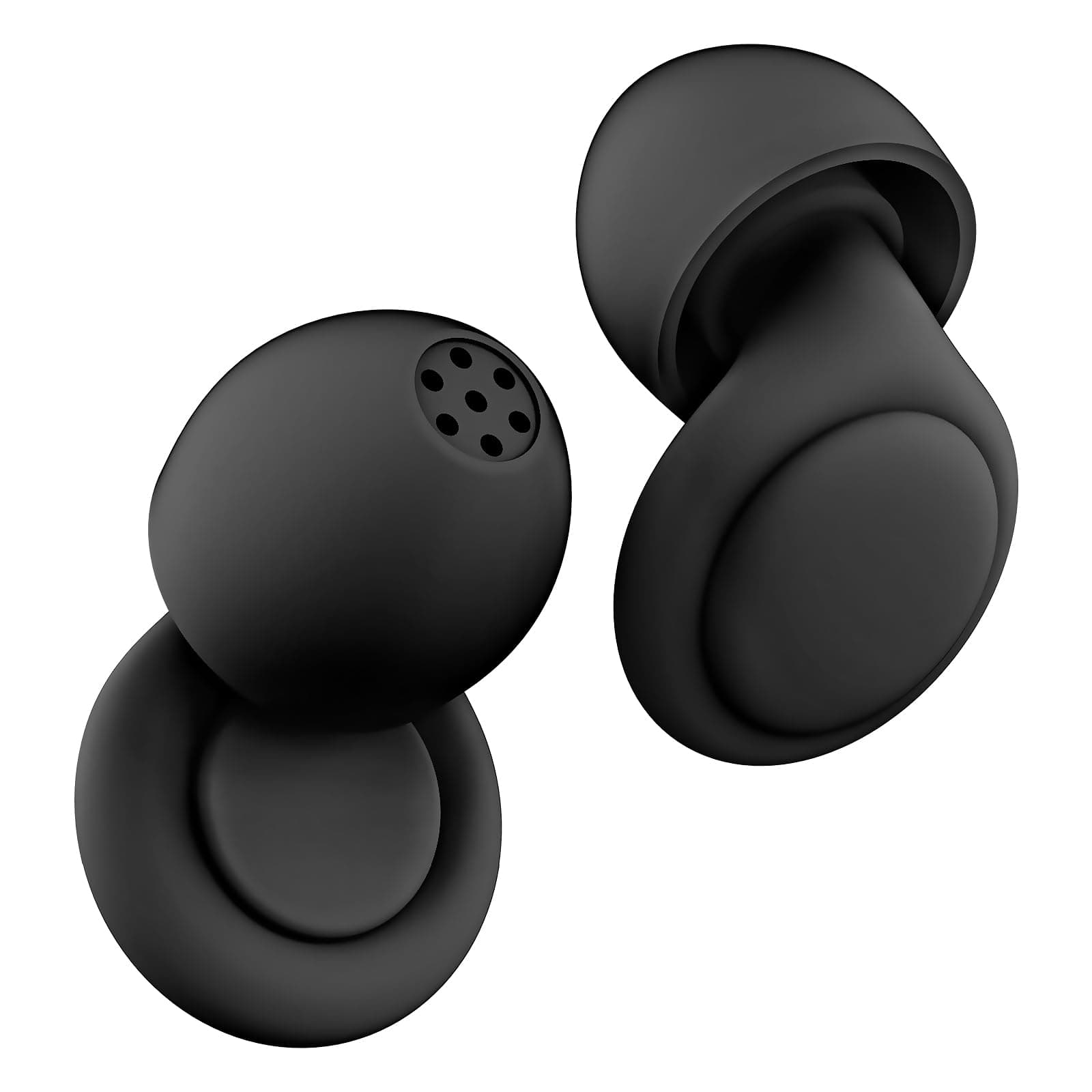 Ear Plugs, Reusable Earplugs Hearing Protection 28dB Noise Cancelling for Social Gatherings, Work, Study, Conversation – 6 Pairs Eartips in S/M/L – Flexible Silicone Soft