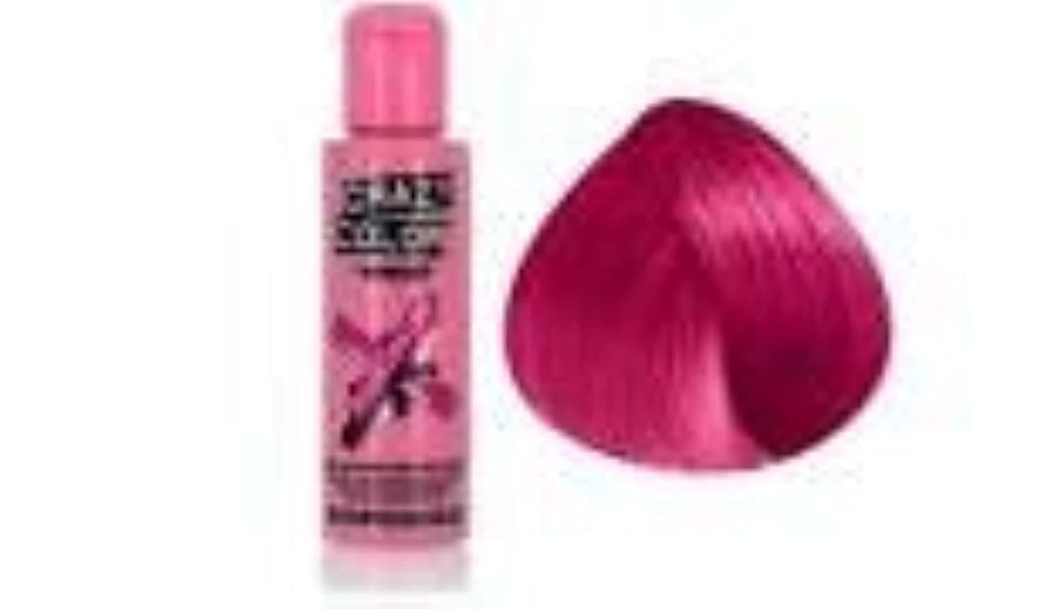Crazy Color Semi Permanent Hair Dye - Pink