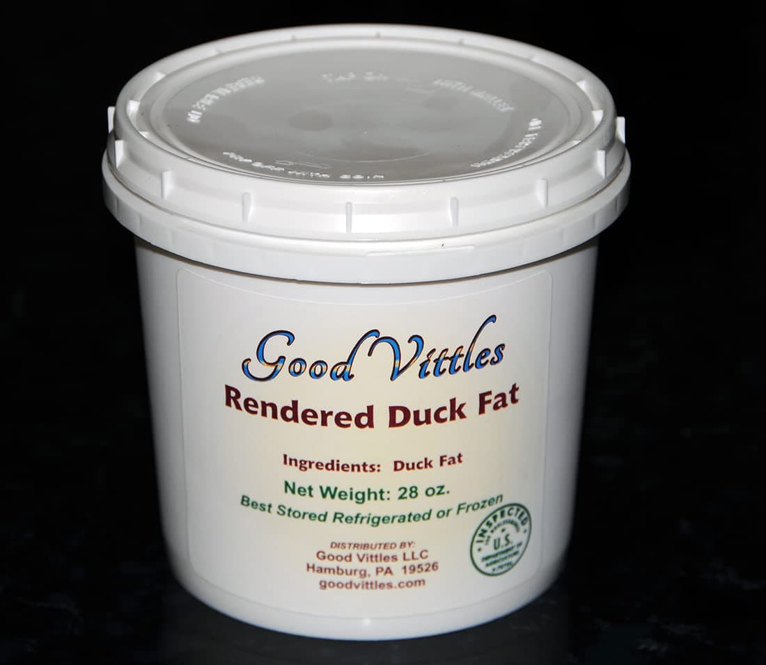Antibiotic Free Duck Fat - 28 Oz. Tub