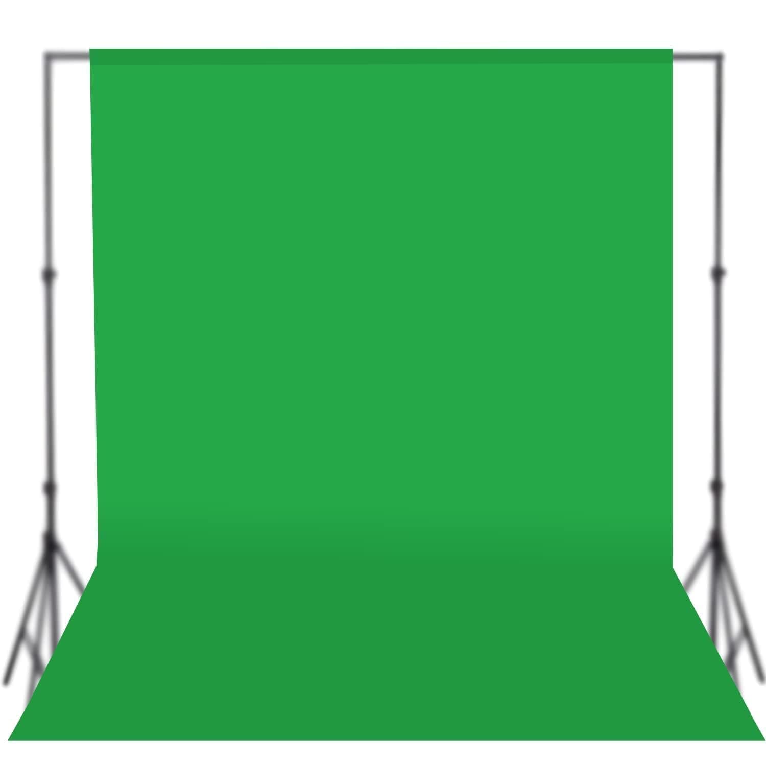 HomeArt Premium Green Photography Backdrop - Versatile Studio Green Screen for Photography, Video, and Filmmaking - Perfect for Portraits, Product Photography, and Content Creation - 8x9 feet