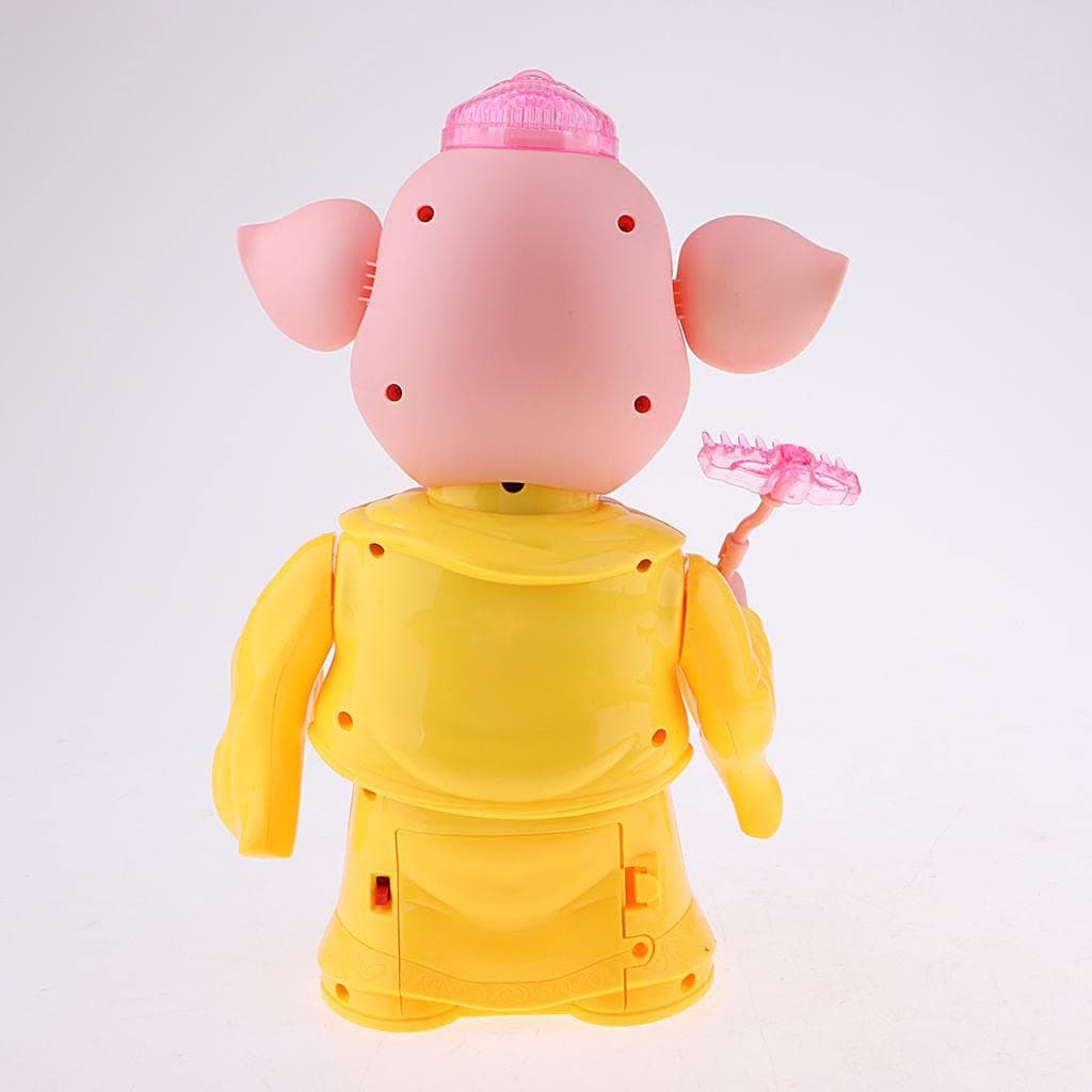 Milaan Electric Singing Pigsy Pig Doll Funny Pet for Kids Children Toy Gift Yellow