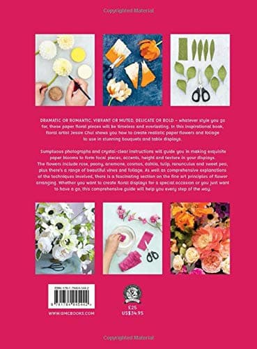 Paper Flower Art: Create Beautifully Realistic Floral Arrangements