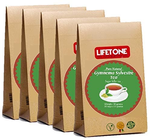lifetone the tea for better life, Gymnema Sylvestre Tea | Diabetic Tea | Herbal Tea Detox (100 Teabags)