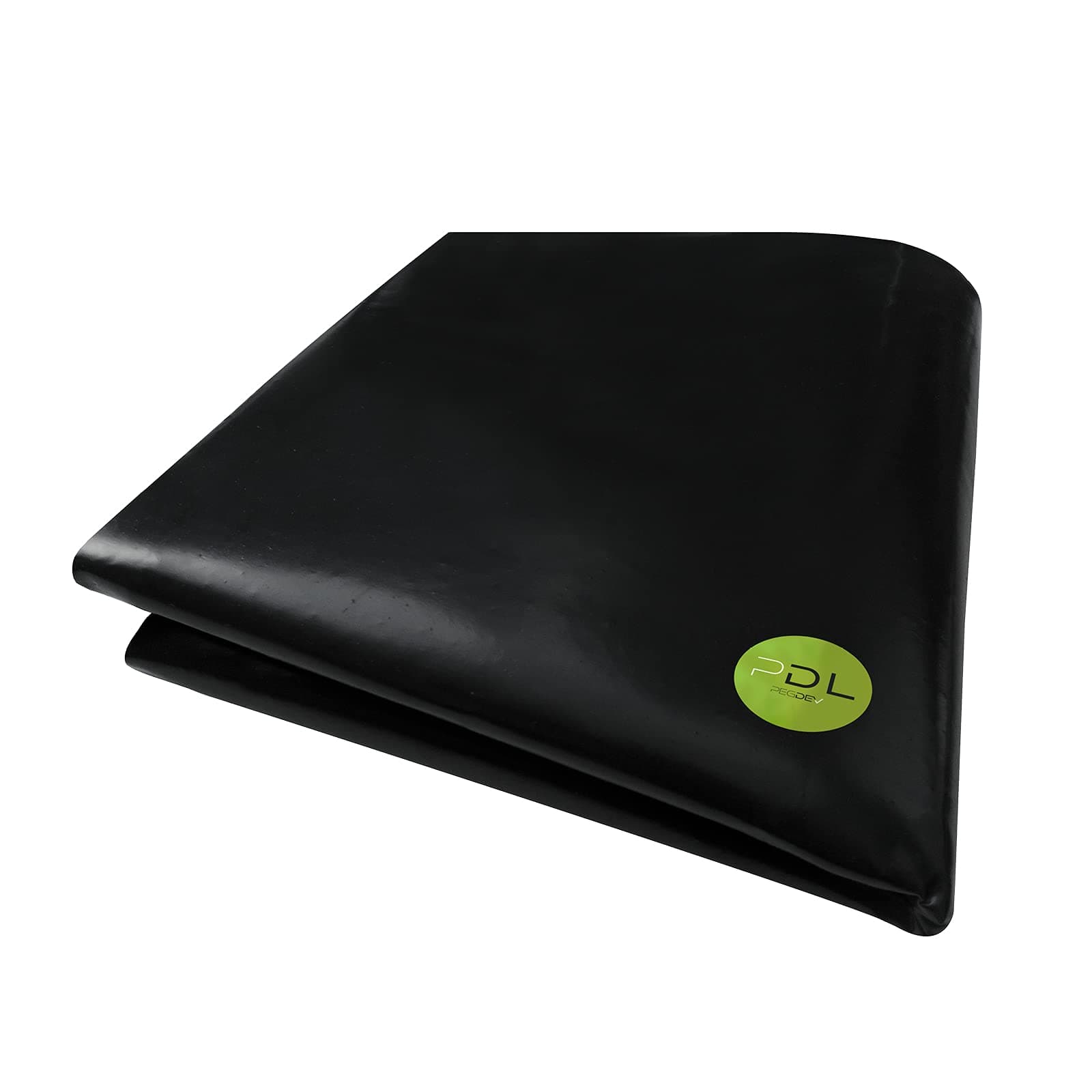 PDL - Pegdev 4m 1000G BLACK HEAVY DUTY POLYTHENE PLASTIC SHEETING GARDEN DIY 250MU (1mx4m)