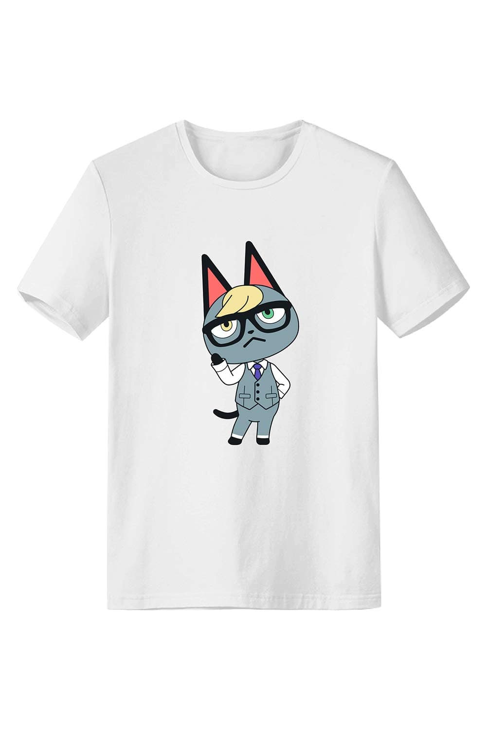 Unisex Animal KK Slider Shirts New Horizons KK DJ Dog Print Summer Costume