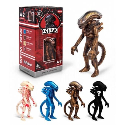 Super7 Alien Blind Box 3 3/4-Inch Reaction Figure Wave 2 (Random)