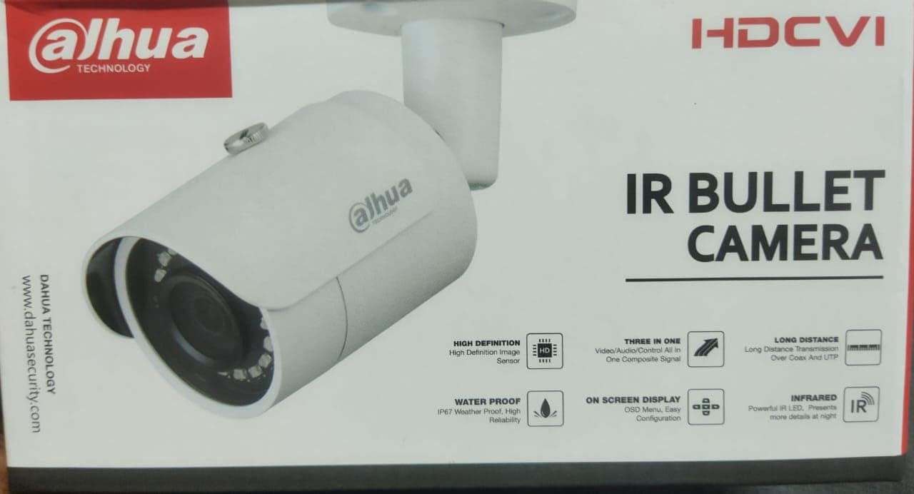 Dahua 2MP 30 Mtrs Full HD Bullet Metal Premium Camera DH-HAC-HFW1220SP