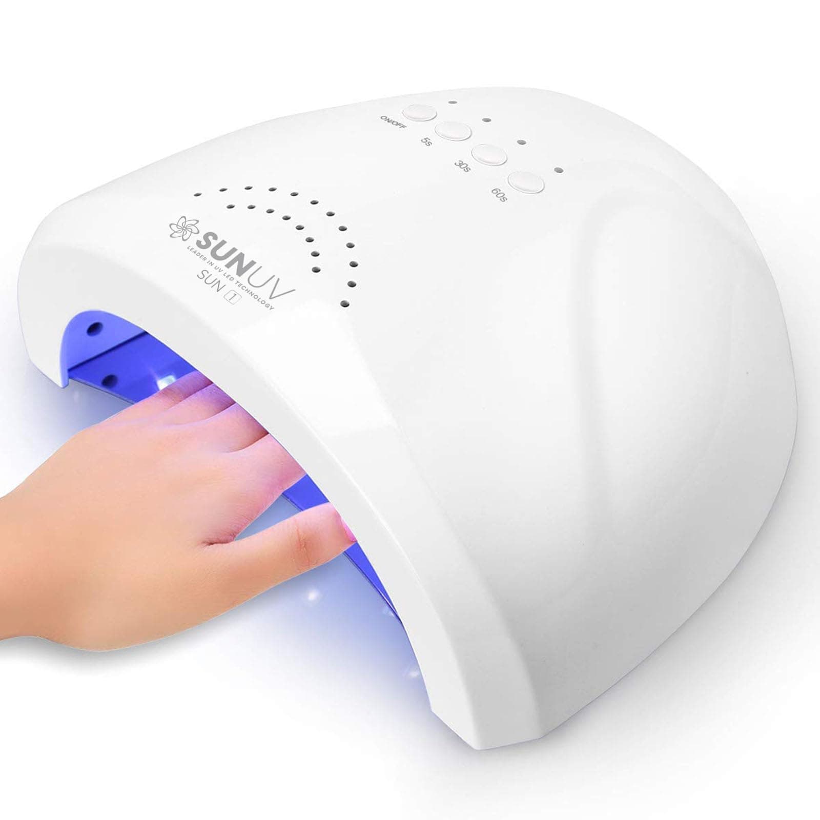SUNUV UV Nail Curing Lamp LED Manicure Nail Dryer for UV Gel LED Gel Nail Machine with Infrared Sensor SUNONE Professional 24W/48W