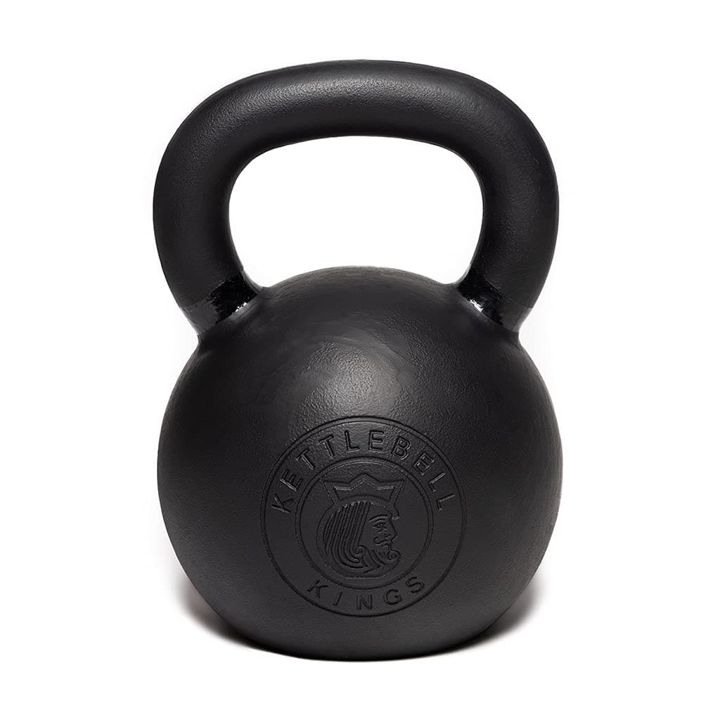 Kettlebell Kings Powder Coated Kettlebell Weights - 9-97 lb Strength Training Kettlebells for Men and Women - Hand Weights Workout Gym Equipment - Weights Set for Home Gym- New