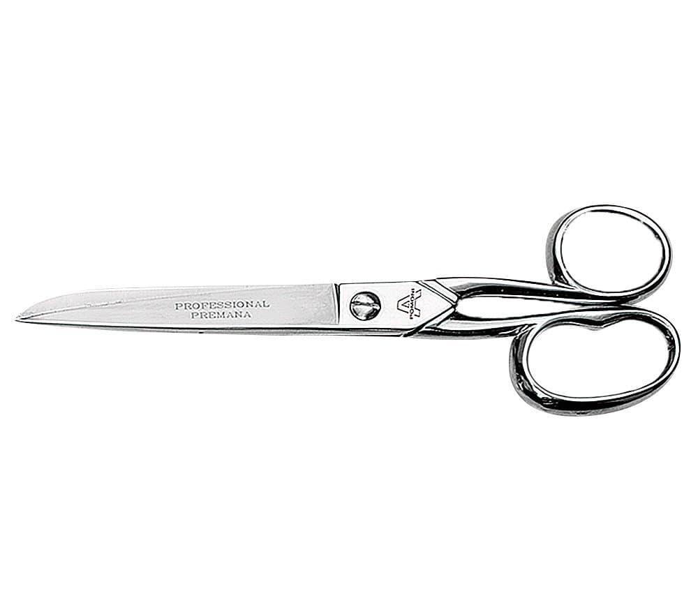 Pomoni Long Eye Total Length Household Scissors Scissors – 18 cm