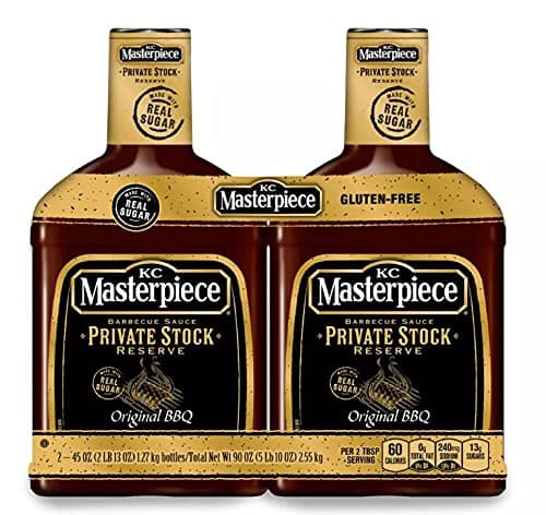 Kc Masterpiece Private Stock Reserve BBQ Sauce 2-45oz