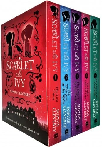 Scarlet and Ivy Collection 5 Books Box Set By Sophie Clever (Lost Twin, The Whispers in the Walls, The Dance in the Dark, The Lights Under the Lake) Unknown Binding