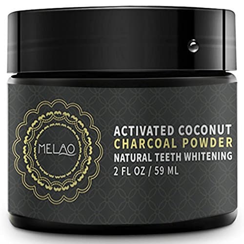 Teeth Whitening Charcoal Powder - Natural Activated Coconut Charcoal Toothpaste Raw Organic Food Grade for Stronger Healthy Whiter Teeth