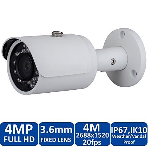 OSTC @ Dahua IPC-HFW4421S 4 Megapixel Network Mini IR Bullet Security IP Camera 3.6mm Lens POE Camera