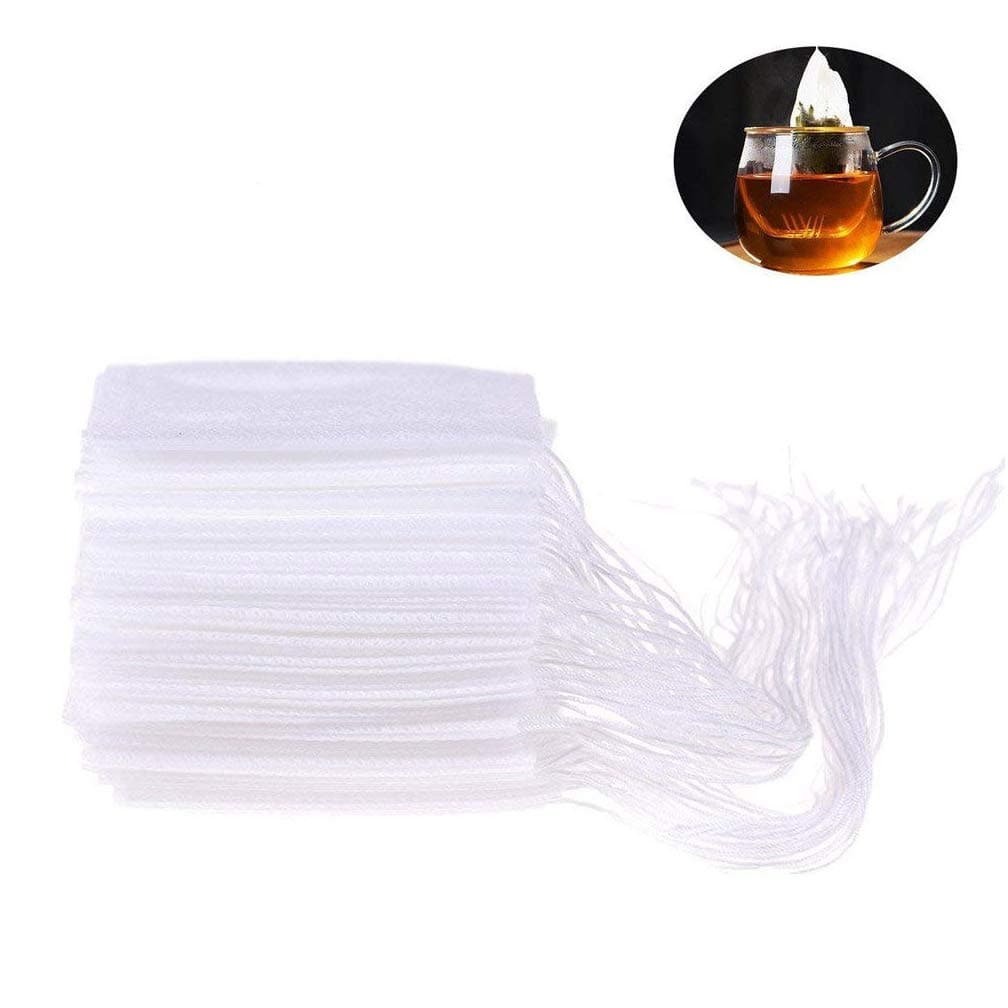 Haishell300 Pcs Tea Filter Bags,Disposable Tea Infuser,Empty Heat Seal Tea Infuser Bag for Herb & Tea Loose Leaf (2.16x2.76 Inch)