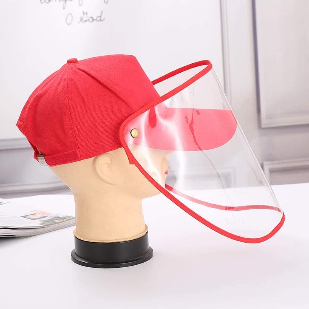kuaileFisherman's hat Anti-spray cap with Mask Protective hat Feminine dust Sun protection cover Face