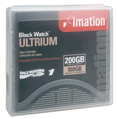Imation i41089 LTO-1 Ultrium 100/200GB Tape Cartridge - Single