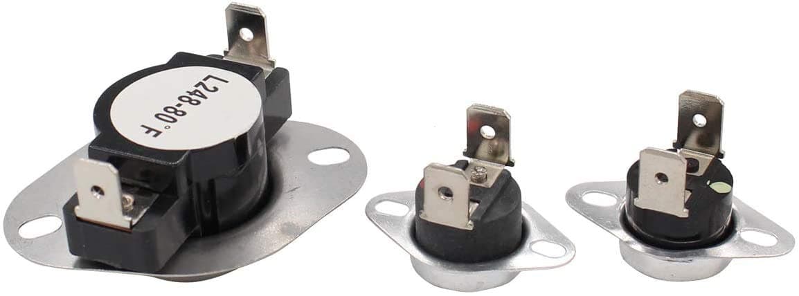 EXPLA-1053 Dryer Thermostat Kit (Replaces LA-1053, PS2162282, AP4242472) for Maytag, Amana, Admiral, Norge and more