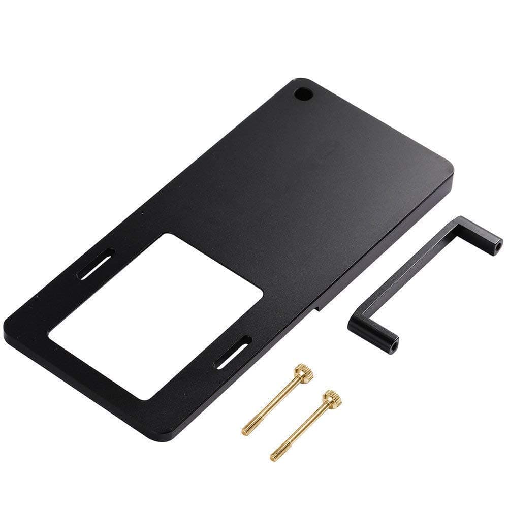 Camera Mounts and Clamps for GoPro Hero7 Black 2018 Hero 7 Silver White Hero6 5 4 Cam, Quick Release Plate Adapter Applicable to Zhiyun Smooth stabilizer Feiyu SPG EGV Mobile Gimbal