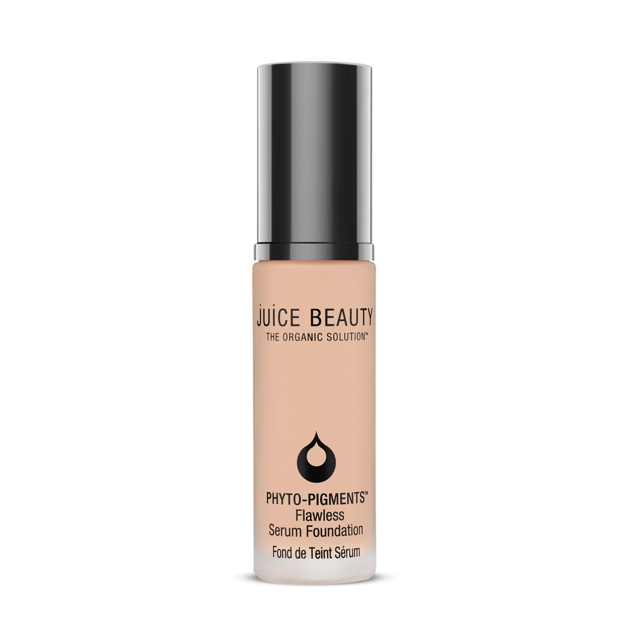 Juice Beauty Phyto-Pigments Flawless Serum Foundation - 05 Buff - 30 mL - Medium-to-Full, Long-Lasting Coverage - Reduces Look of Wrinkles + Pores - Vegan, Cruelty Free