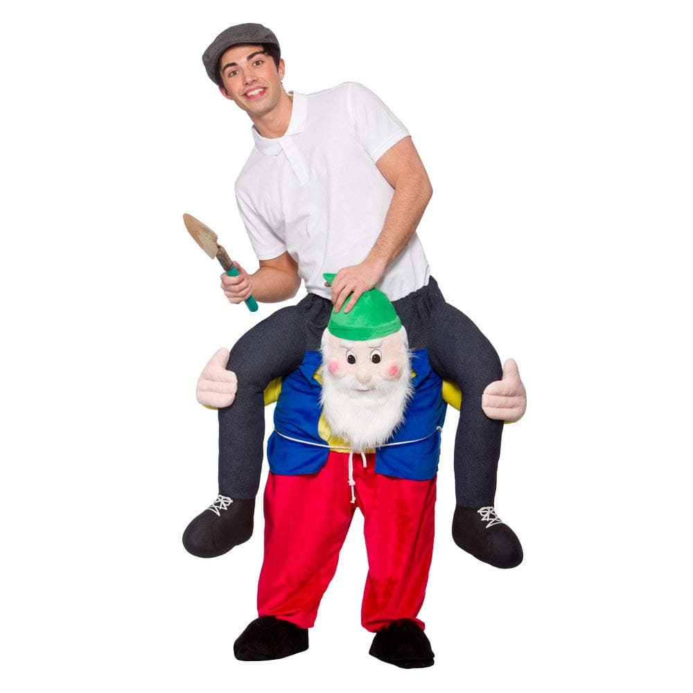"Carry Me" Mascot - GNOME Costume Funny Fancy Dress
