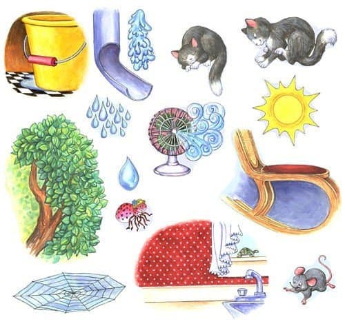 Itsy Bity Spider Felt Figures for Flannelboard Stories- Precut, Ready to Use