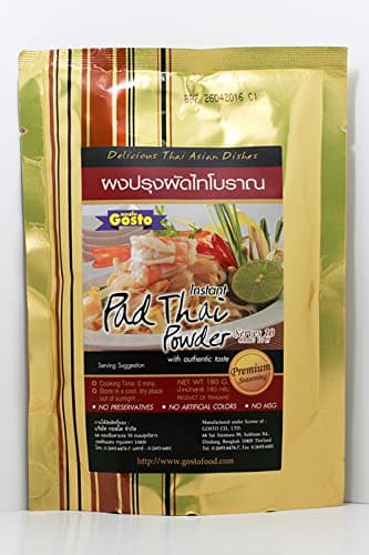 Gosto - Premium Seasoning Instant Pad Thai Powder for 10 Serving