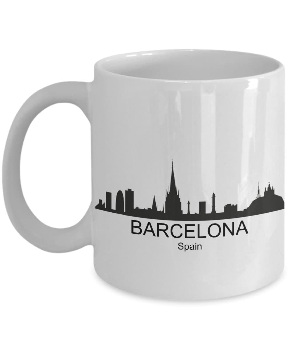 Barcelona Spain Coffee Mug | Unique World City Travel Souvenir Gift