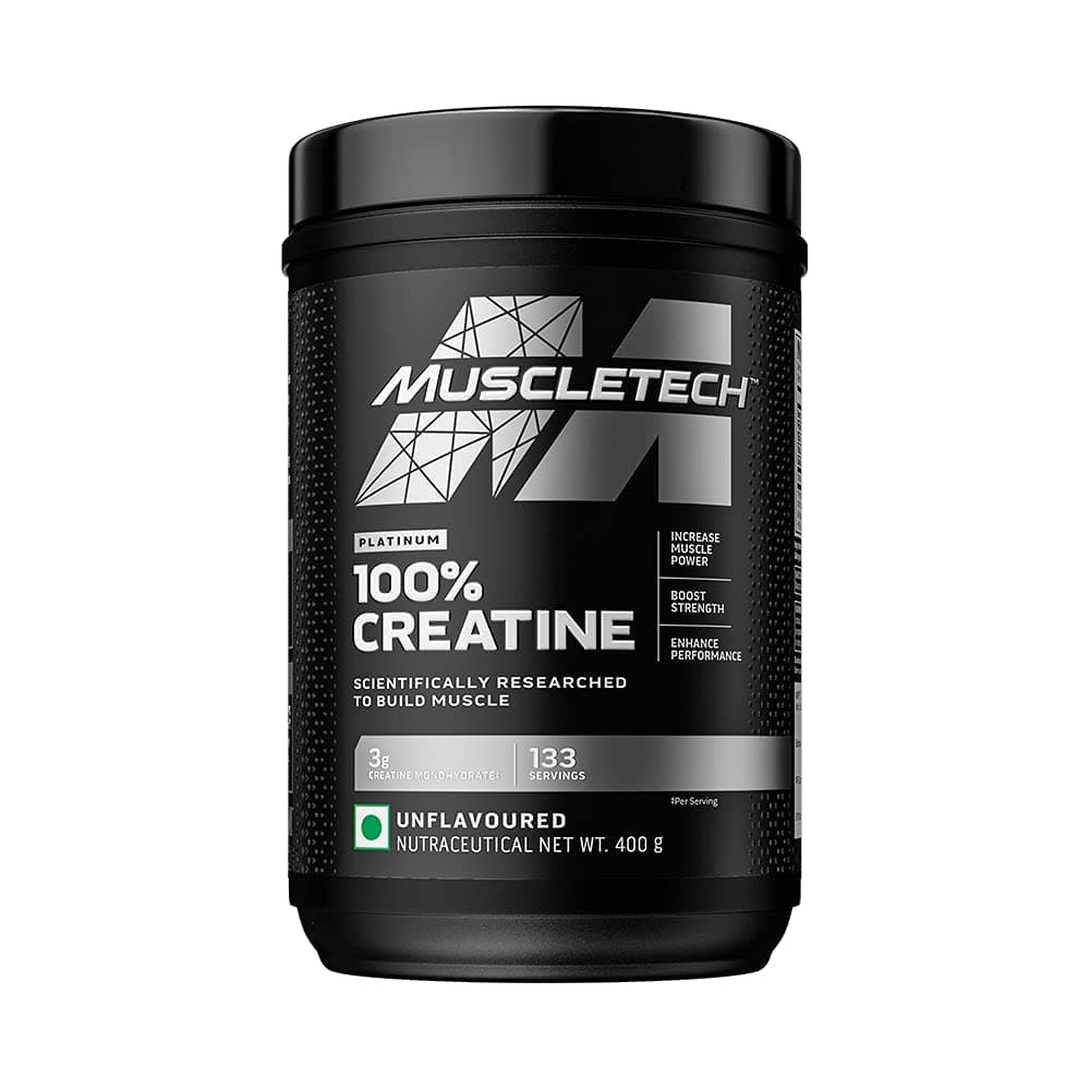 ACTIVE ARC NUTRITIONS lovate Health Science Essential Series Platinum 100% Creatine 0.88 lb (Pack of 400 g powder, Unflavored)| Boost Muscle growth & Strength | Muscle Recovery | Sports Nutrition