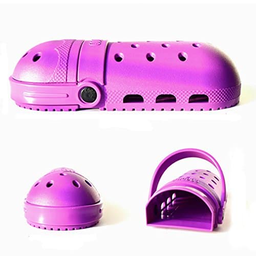 GOODILS - Colorful Pencil Case Shoe Shaped EVA Material - Pouch Bag Box Holder Organizer with Cute Flexible Large Design - 7.87 X 3.46 X 2.1 inches up to 20 Pens - Gift for Kid Student Artist