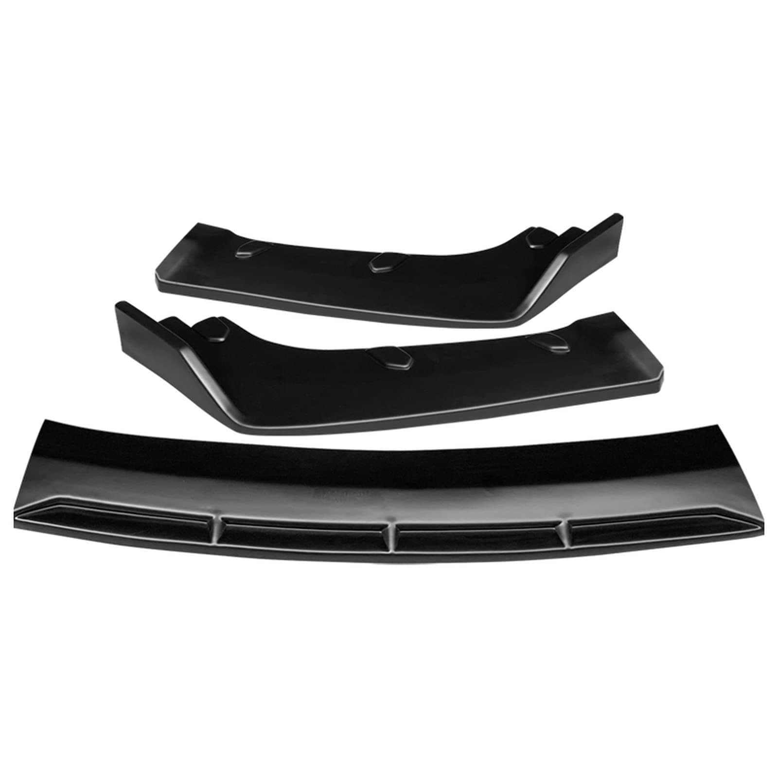 for Honda CR-V 2012-2016, Front Bumper Lip Spoiler Protector Plate Decorative Strip ABS Kit