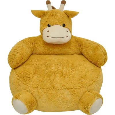 Kids Plush Chair, Giraffe